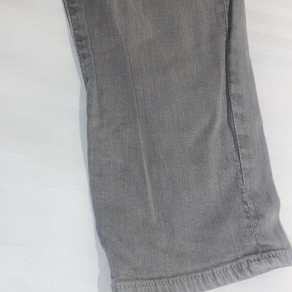 Gray Casual Pants AG Adriano Goldschmied The Stevie ankle zip size 32R - Picture 2 of 10